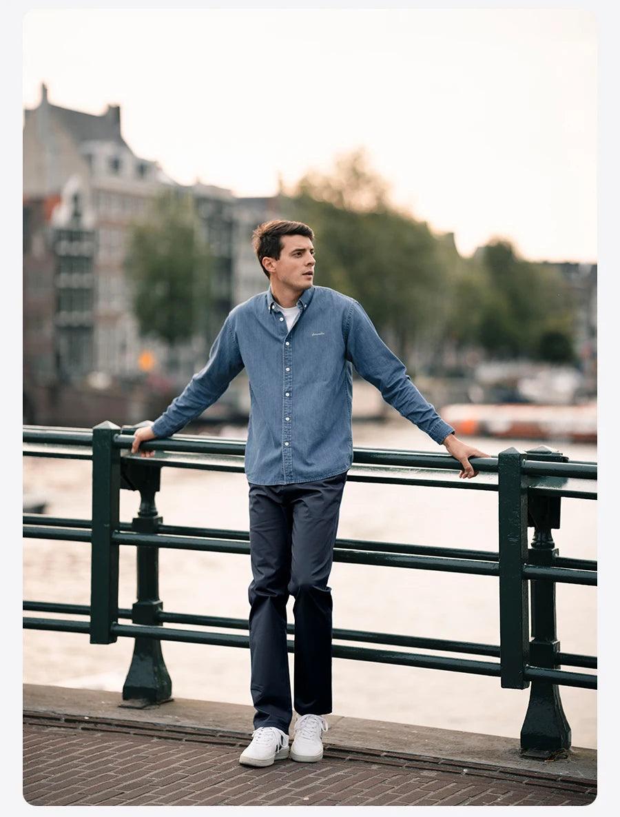 Calça de Sarja Amsterdã