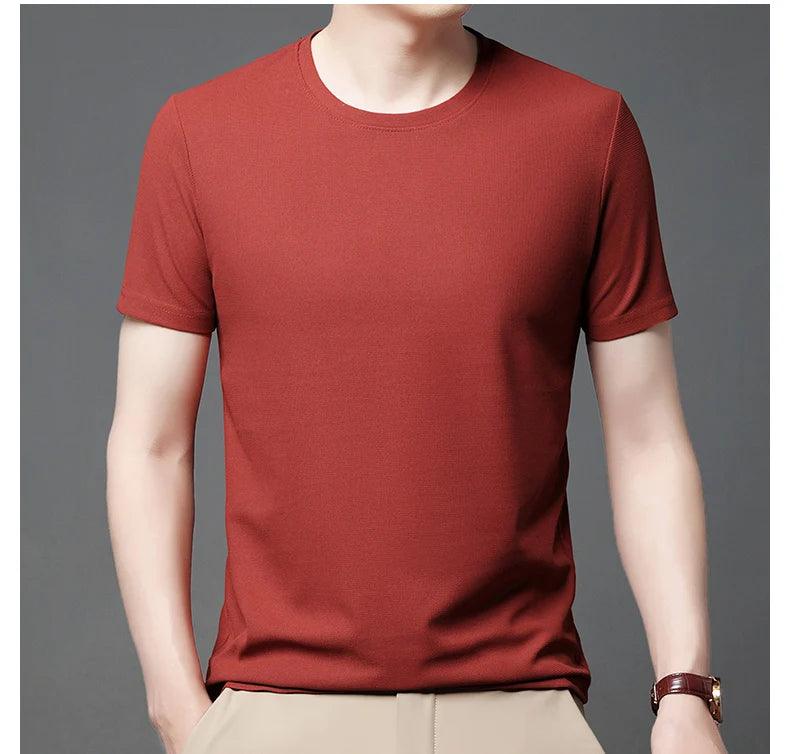 Camiseta Básica de Algodão