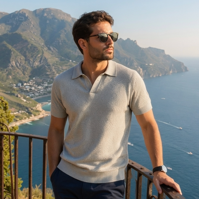 Camisas Polo Masculinas Premium