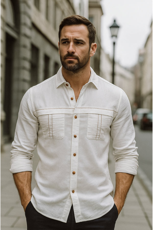 Camisa Linho Barcelona