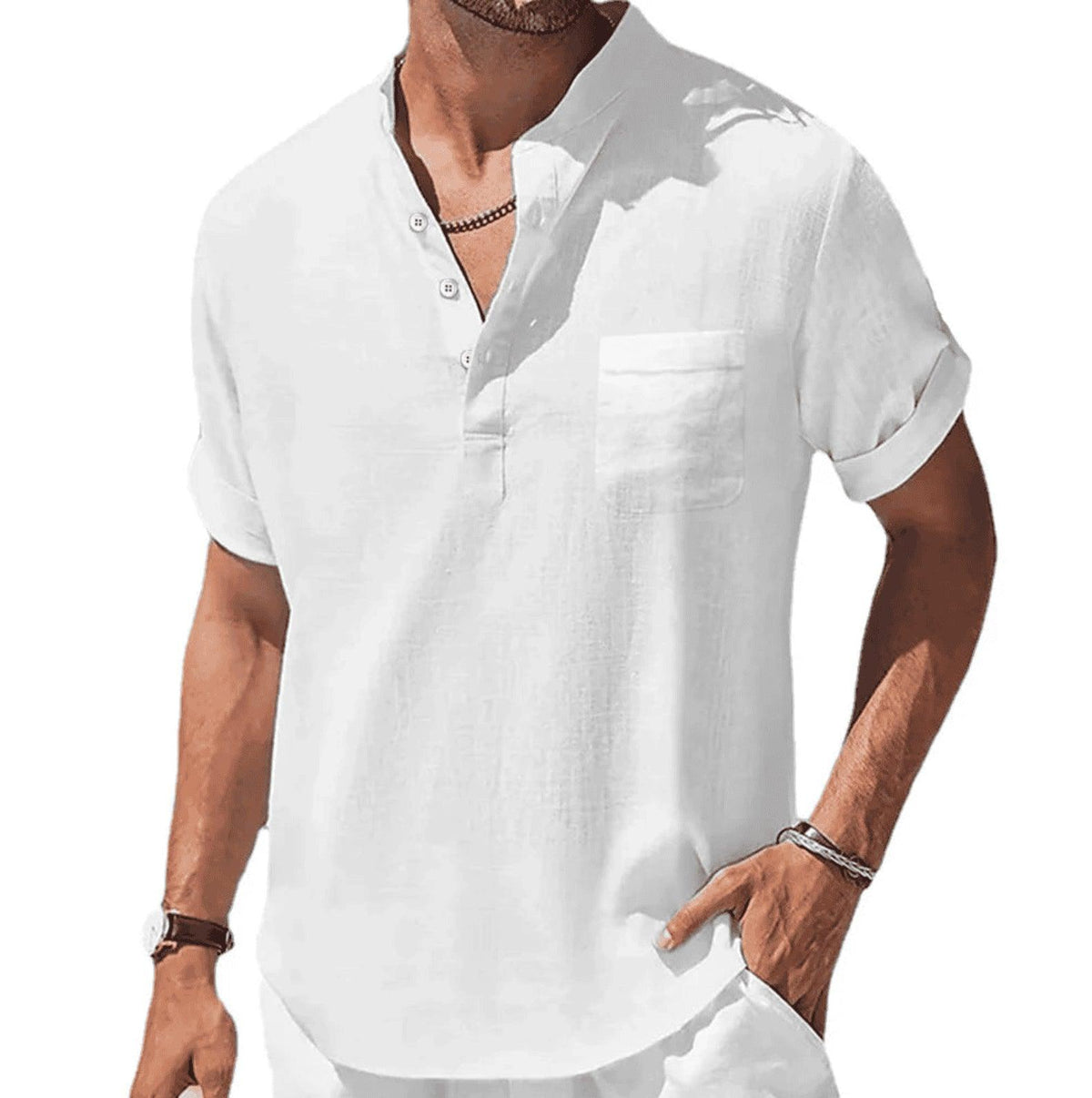 Camisa Masculina Paraíso de Linho