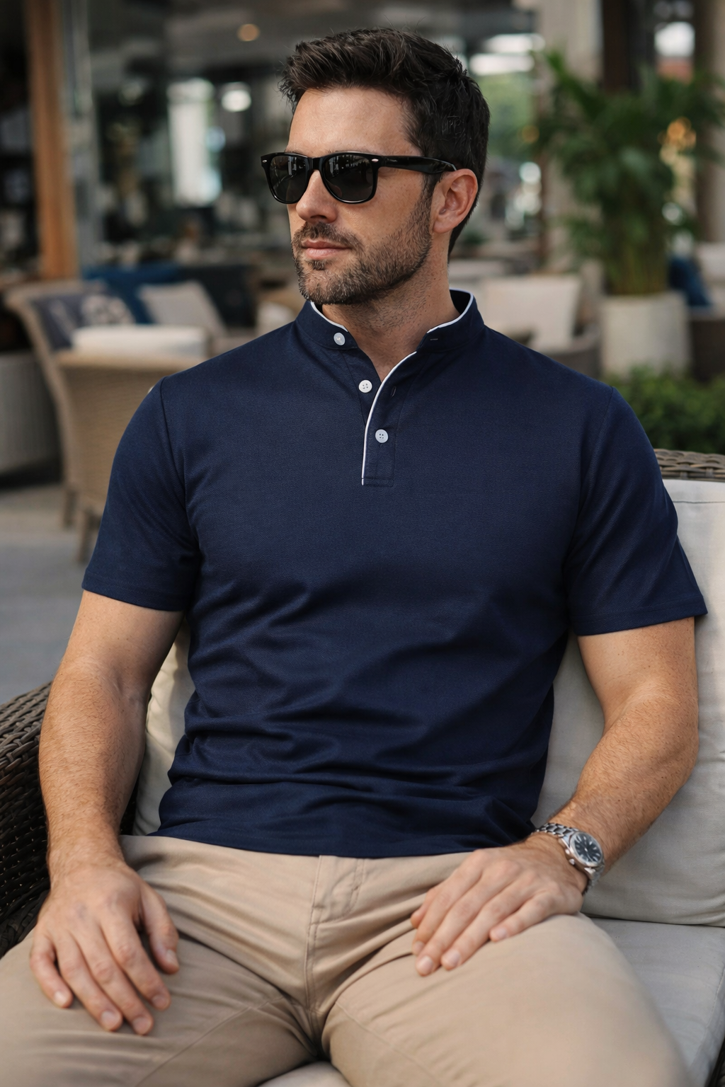 Polo Lisa Gola Padre