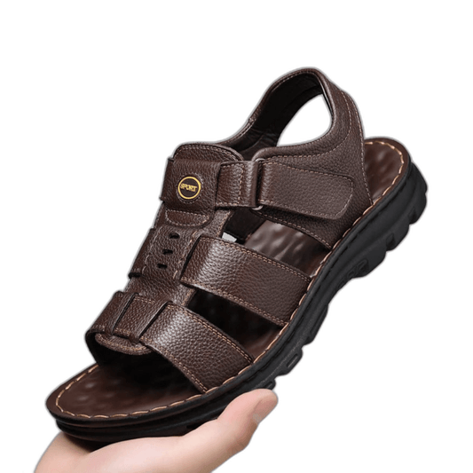 Sandália Masculina Couro