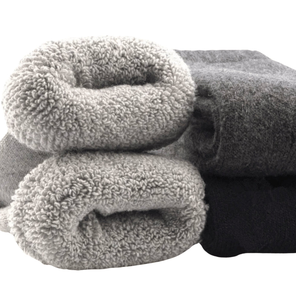 Meias Masculinas Térmicas de Lã (Kit com 3 pares)