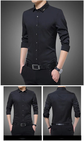 Camisa Social Slim Fit Masculina