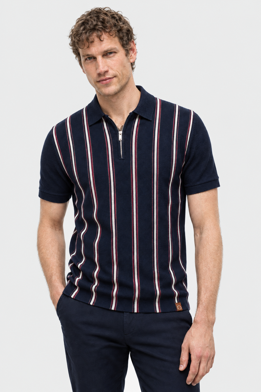 Cannes Polo Shirt — Classic Premium Striped