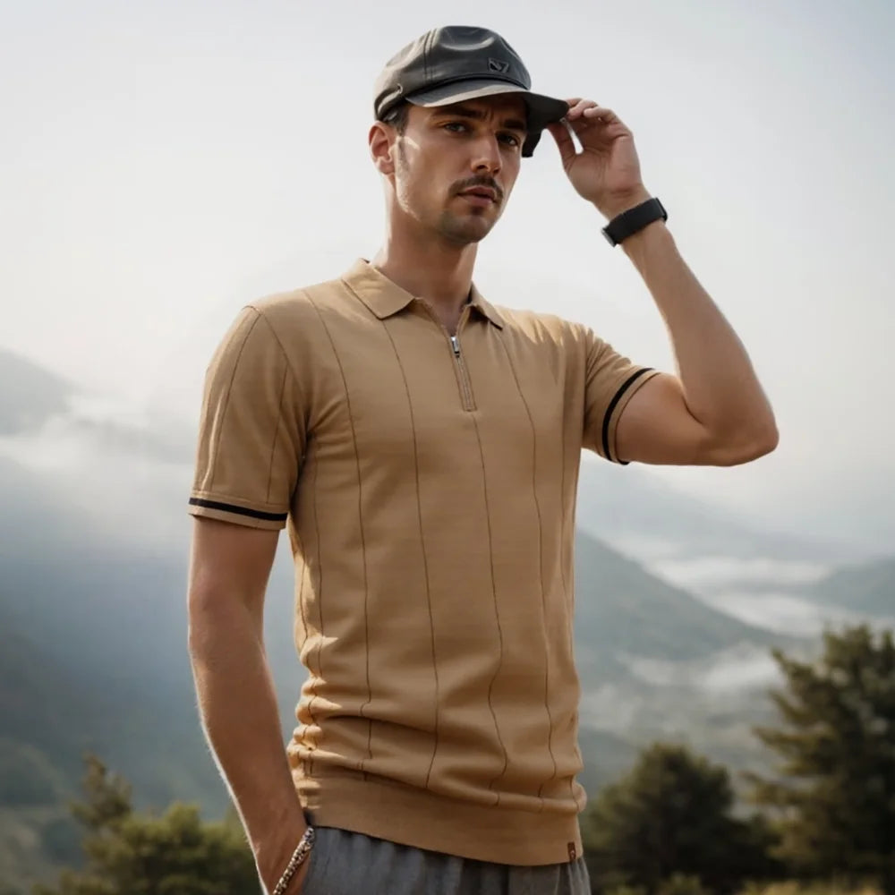 Polo Britãnic Zíper Orion