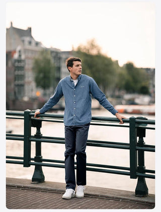 Calça de Sarja Amsterdã