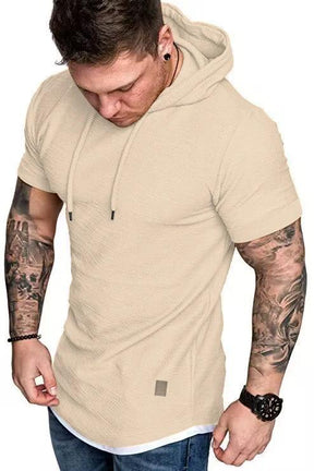 Camiseta Masculina com Capuz