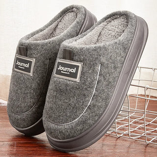 Pantufa Masculina Plush | Conforto para o Inverno