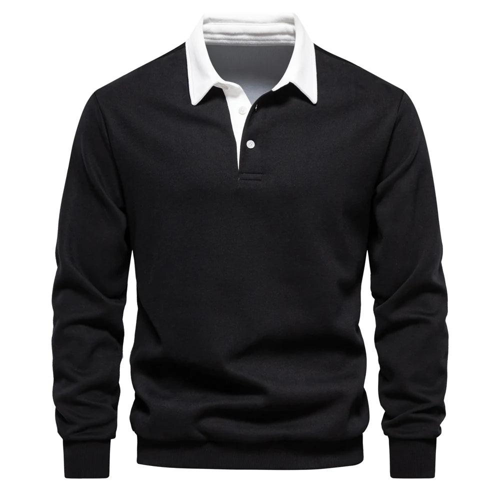Camisa Polo Manga Longa Savoy