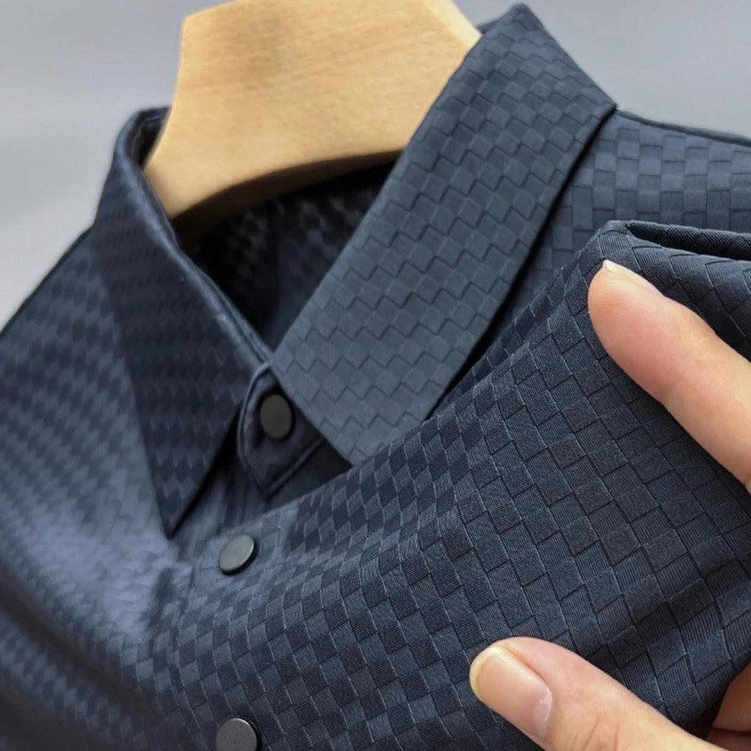 Camisa Polo Seda Gelo