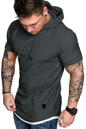 Camiseta Masculina com Capuz