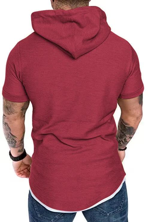 Camiseta Masculina com Capuz