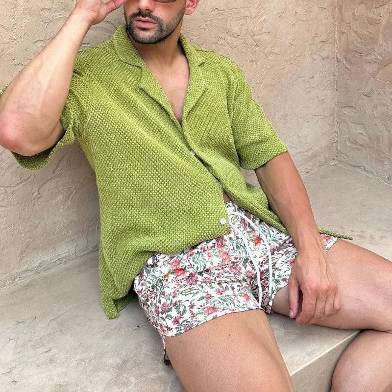 Conjunto Masculino Casual de Verão