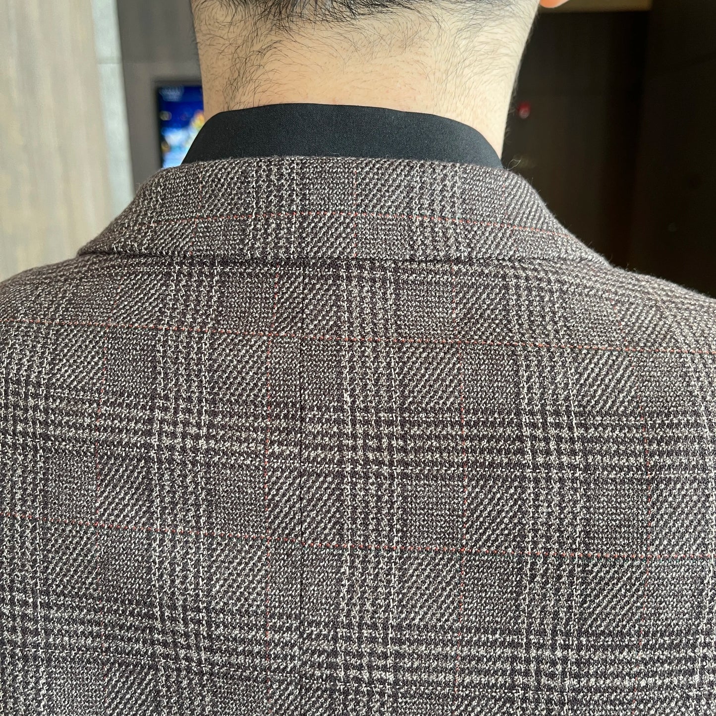Conjunto elegante de terno/colete e calças