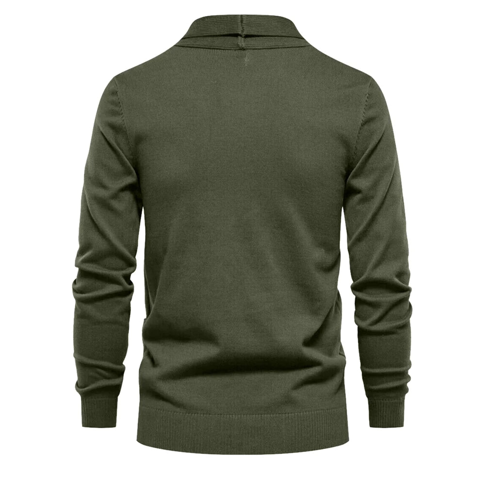 Cardigan Lione - Gola Dobrável