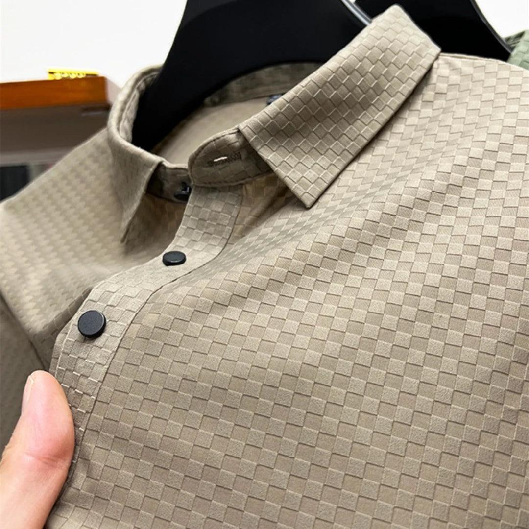 Camisa Polo Seda Gelo