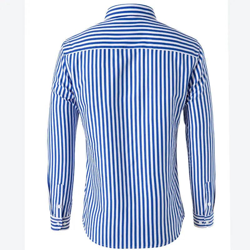 Camisa Slim Business Stripe - Não Amassa