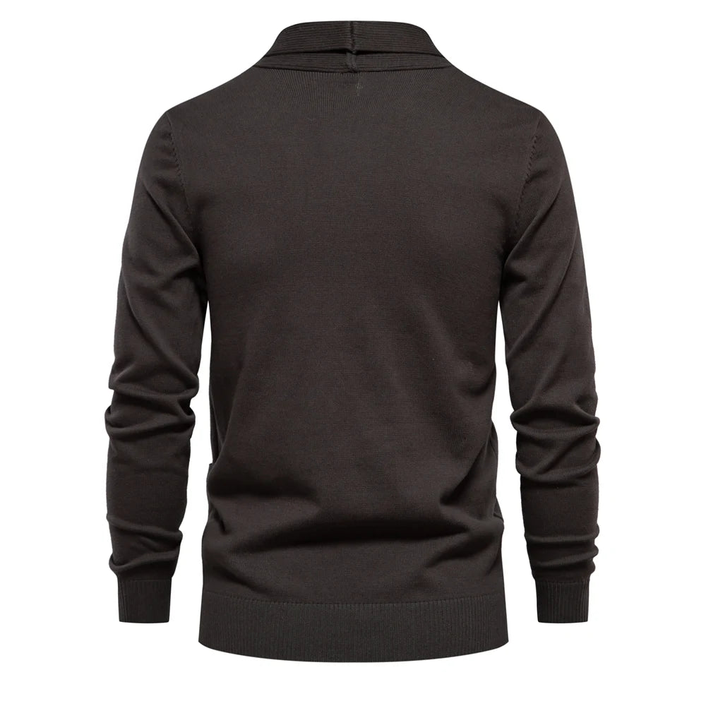 Cardigan Lione - Gola Dobrável