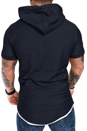 Camiseta Masculina com Capuz