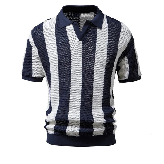 Polo Masculina Casual de Verão