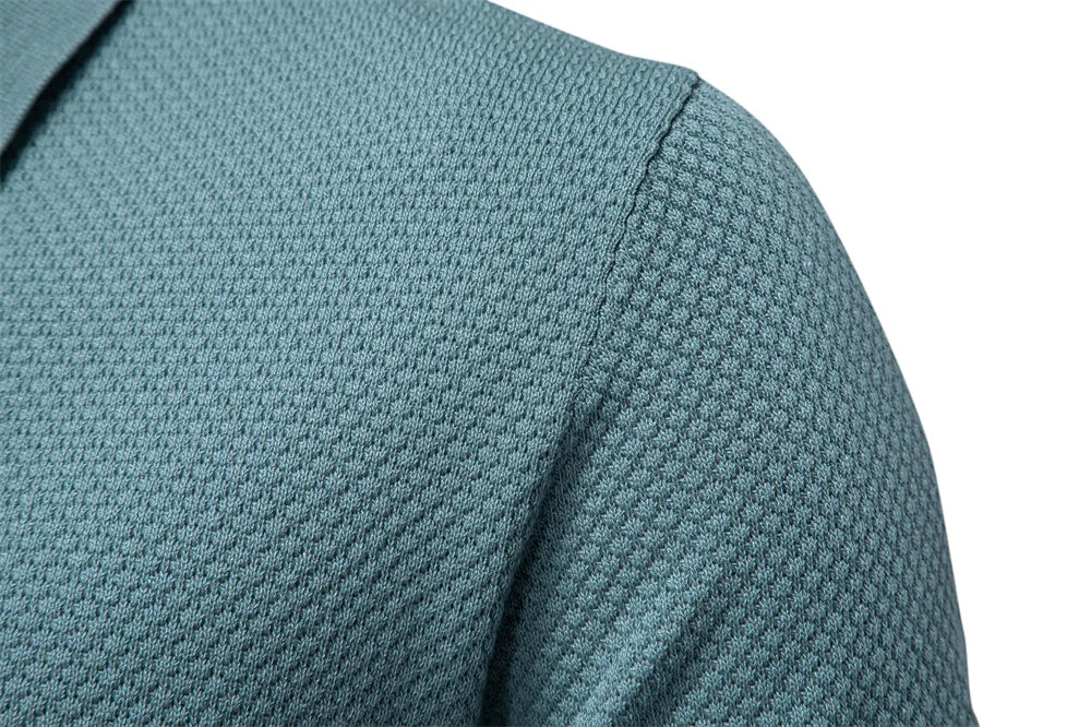 Conjunto Masculino Casual Elegante Riviera Marselha com Polo e Bermuda Premium