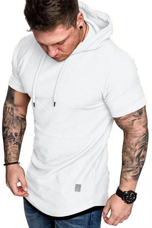 Camiseta Masculina com Capuz