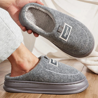 Pantufa Masculina Plush | Conforto para o Inverno
