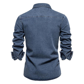 Camisa Jeans Masculina