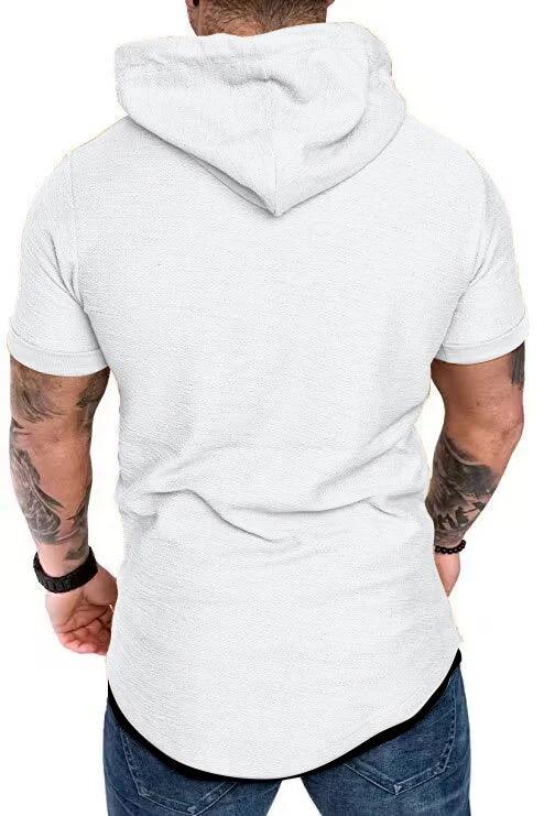 Camiseta Masculina com Capuz