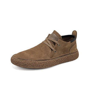 Sapatos Masculinos de Couro Suede