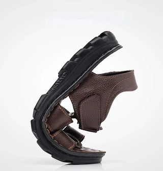 Sandália Masculina Couro