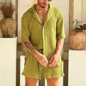 Conjunto Masculino Casual de Verão