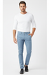 Calça Chino Azul Claro - Estúdio Pose Despojada