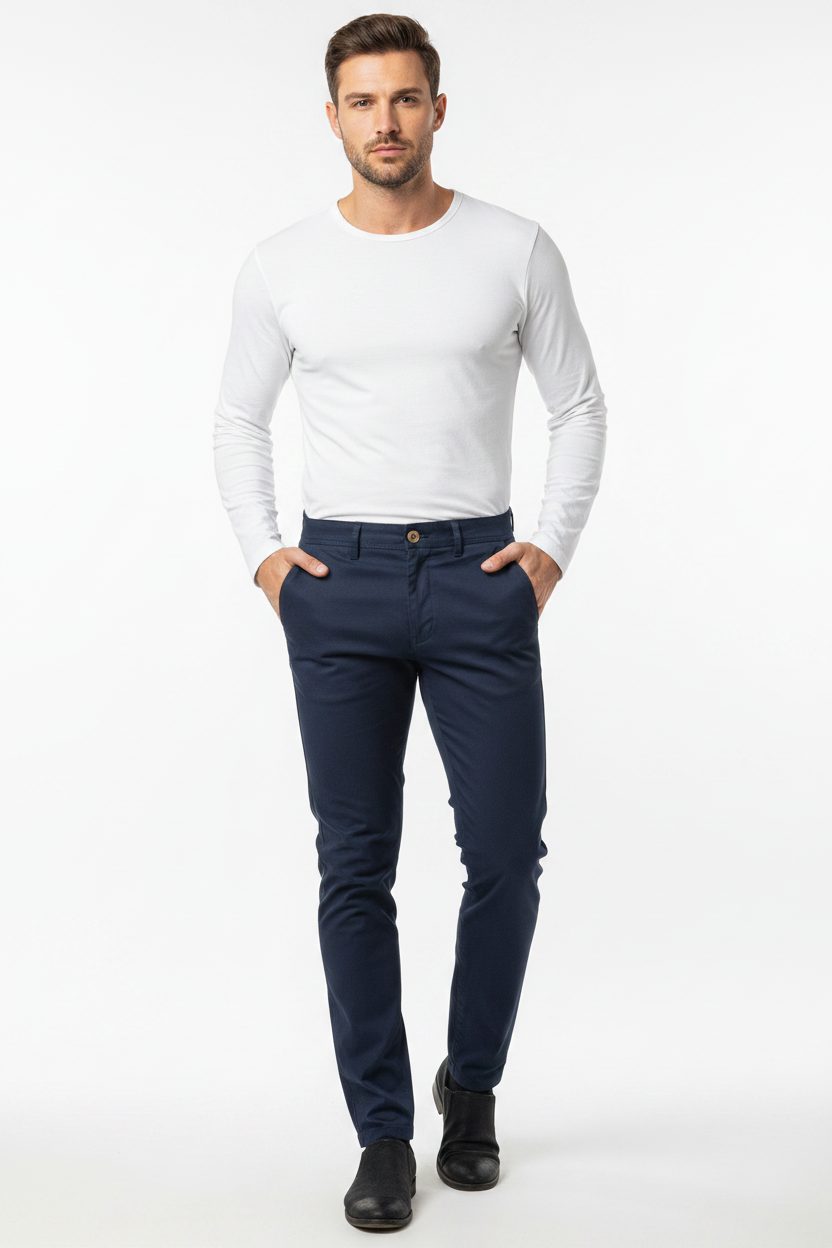 Chino Azul Marinho